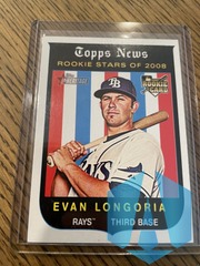 2008 Topps News Heritage Rookie Stars of 2008 Evan Longoria #650